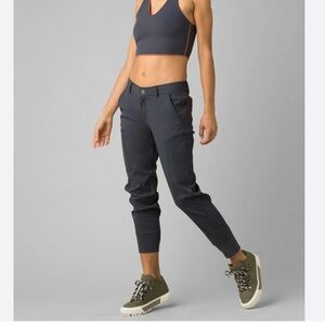 Prana Sky Canyon Hiking Pants Joggers Sz 8 Gray